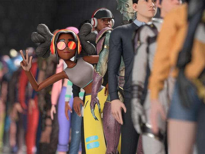 Custom 3D Anime Girl Builder, 3D Humanoids